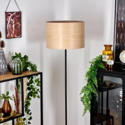 Lampes Vintages & Rétros-hofstein Lampadaire Forment Noir, 1 lumière