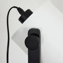 Lampes En Tissu-hofstein Lampadaire Gibraltar Noir, 1 lumière