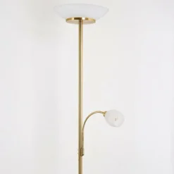 Luminaires Rustiques-hofstein Lampadaire Gismaro Laiton, 3 lumières