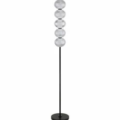 Luminaires Globo Lighting Lampadaire Globo AIDA LED Noir, 5 lumières* Lampadaires Et Lampes Sur Pied