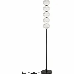 Luminaires Globo Lighting Lampadaire Globo AIDA LED Noir, 5 lumières* Lampadaires Et Lampes Sur Pied