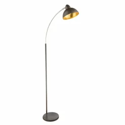 Luminaires Globo Lighting Lampadaire Globo ANITA Rouille, 1 lumière* Lampadaires Et Lampes Sur Pied