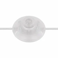 Lampes En Tissu-Luminaires Globo Lighting Lampadaire Globo AVA Nickel mat, 1 lumière