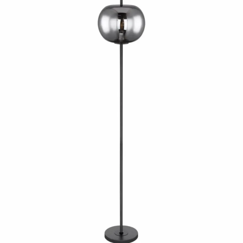 Luminaires Globo Lighting Lampadaire Globo BLACKY Noir, 1 lumière