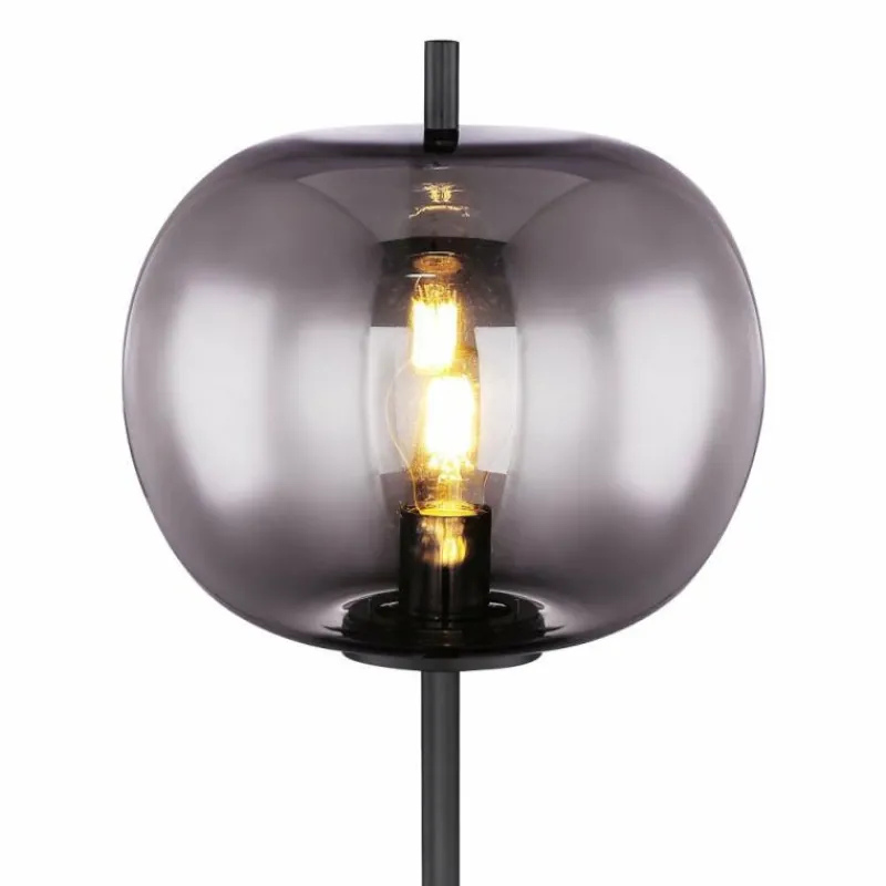 Luminaires Globo Lighting Lampadaire Globo BLACKY Noir, 1 lumière
