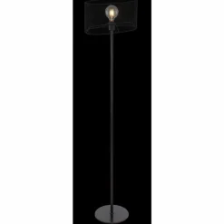 Luminaires Globo Lighting Lampadaire Globo DOPS Noir, 1 lumière* Lampadaires Et Lampes Sur Pied