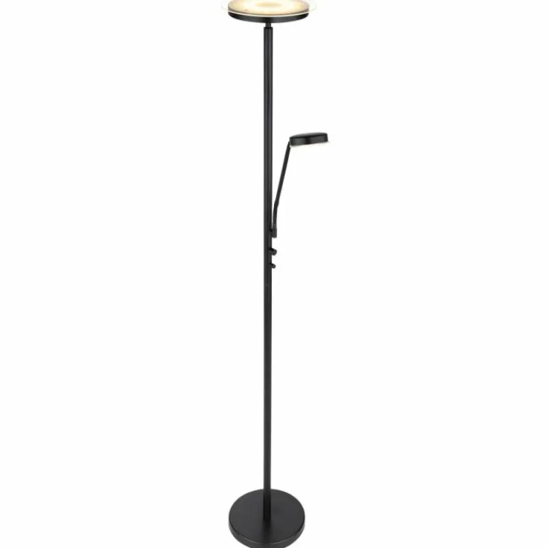 Luminaires Globo Lighting Lampadaire Globo ERNST LED Noir, 1 lumière