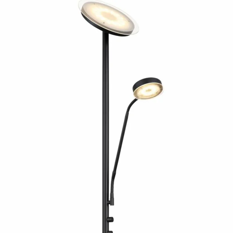 Luminaires Globo Lighting Lampadaire Globo ERNST LED Noir, 1 lumière