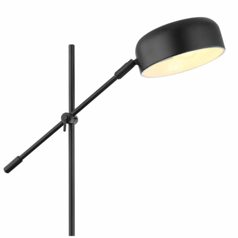 Luminaires Globo Lighting Lampadaire Globo GIANNA Noir, 1 lumière* Lampadaires Et Lampes Sur Pied