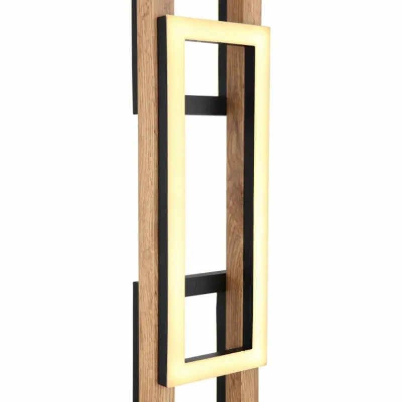 Luminaires Globo Lighting Lampadaire Globo ILLA LED Noir, 1 lumière* Lampadaires Et Lampes Sur Pied