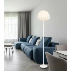 Luminaires Globo Lighting Lampadaire Globo IRENE Blanc, 1 lumière* Lampadaires Et Lampes Sur Pied