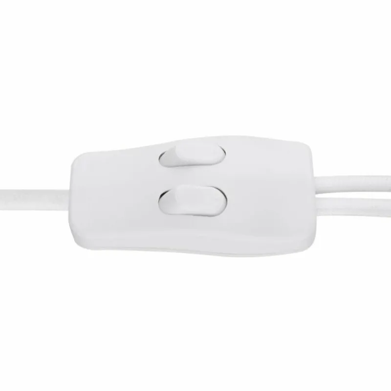 Luminaires Scandinaves-Luminaires Globo Lighting Lampadaire Globo JOWITA Blanc, 2 lumières