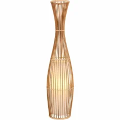 Lampes En Tissu-Luminaires Globo Lighting Lampadaire Globo LAGLIO Brun, 1 lumière