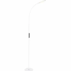 Luminaires Globo Lighting Lampadaire Globo MARABA LED Blanc, 1 lumière* Lampadaires Et Lampes Sur Pied