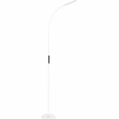 Luminaires Globo Lighting Lampadaire Globo MARABA LED Blanc, 1 lumière* Lampadaires Et Lampes Sur Pied