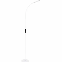 Luminaires Globo Lighting Lampadaire Globo MARABA LED Blanc, 1 lumière* Lampadaires Et Lampes Sur Pied