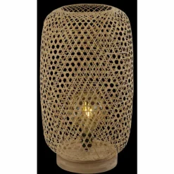 Style Boho-Chic-Luminaires Globo Lighting Lampadaire Globo MIRENA Brun, 1 lumière
