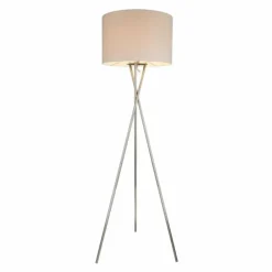 Luminaires Scandinaves-Luminaires Globo Lighting Lampadaire Globo Nickel mat, 1 lumière