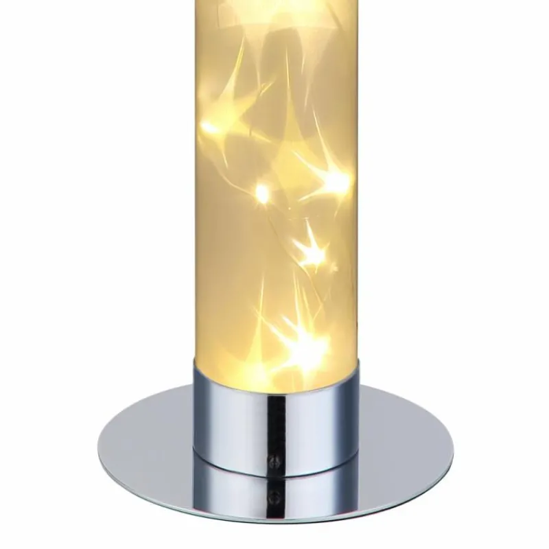 Luminaires Globo Lighting Lampadaire Globo ROCKY LED Chrome, 1 lumière* Éclairage Led