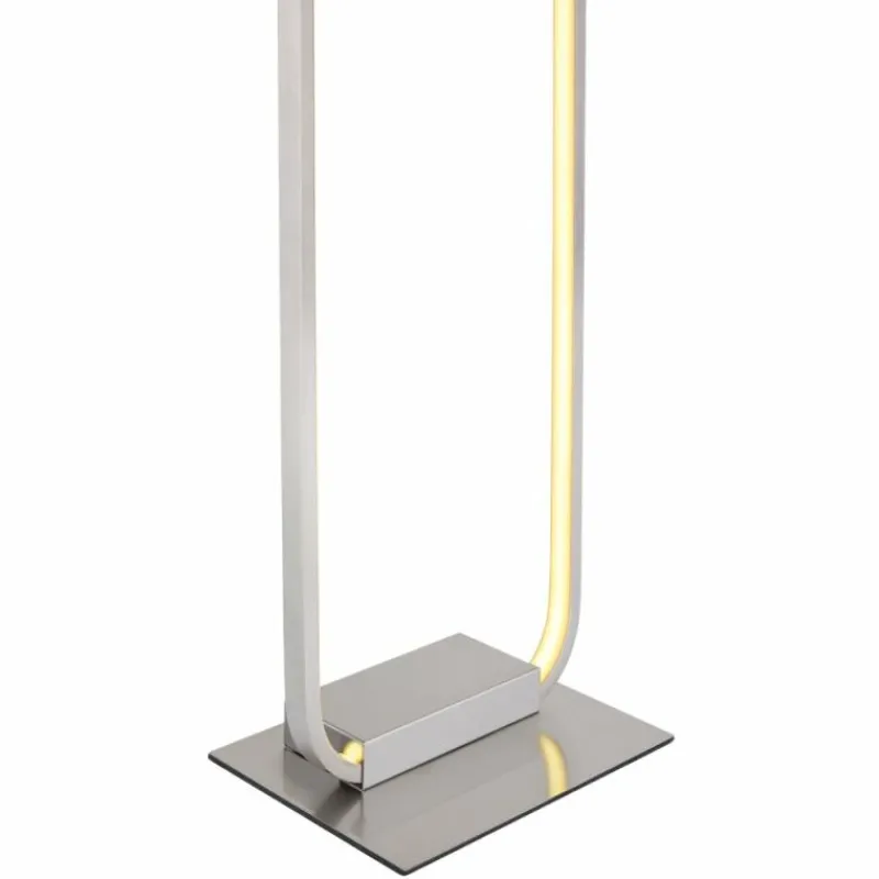 Luminaires Globo Lighting Lampadaire Globo SILLA LED Nickel mat, 1 lumière* Éclairage Led