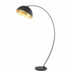 Luminaires Globo Lighting Lampadaire Globo STIRADO Noir, 1 lumière* Lampadaires Et Lampes Sur Pied