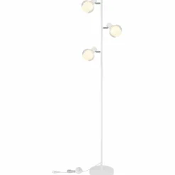Luminaires Globo Lighting Lampadaire Globo TOKKI Blanc, 3 lumières