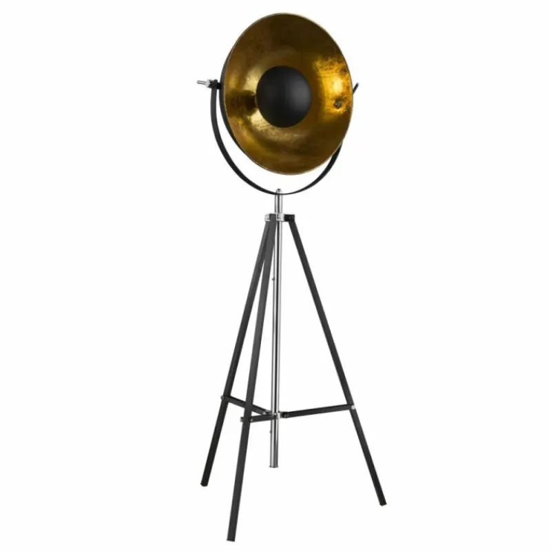 Lampes Industrielles-Luminaires Globo Lighting Lampadaire Globo XIRENA Noir, 1 lumière