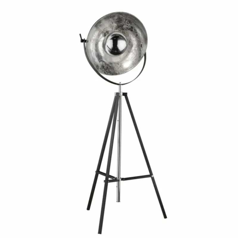 Lampes Industrielles-Luminaires Globo Lighting Lampadaire Globo XIRENA Noir, 1 lumière