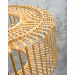 Style Boho-Chic-Good & Mojo Lampadaire BROMO Écru, 1 lumière