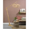 Style Boho-Chic-Good & Mojo Lampadaire CANGO Écru, 1 lumière