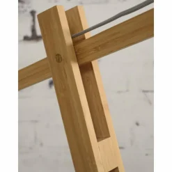 Style Boho-Chic-Good & Mojo Lampadaire CANGO Écru, 1 lumière