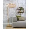 Style Boho-Chic-Good & Mojo Lampadaire CANGO Écru, 1 lumière