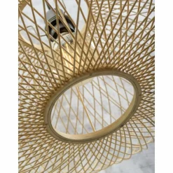 Style Boho-Chic-Good & Mojo Lampadaire CANGO Écru, 1 lumière