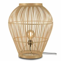 Style Boho-Chic-Good & Mojo Lampadaire TUVALU Écru, 1 lumière