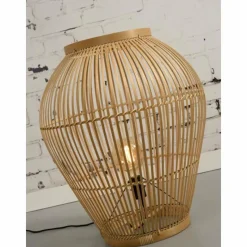 Style Boho-Chic-Good & Mojo Lampadaire TUVALU Écru, 1 lumière