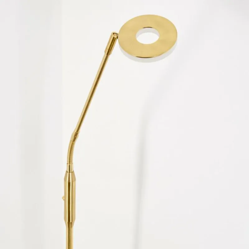 Lampes Dorées-hofstein Lampadaire Gulkana LED Or, 1 lumière