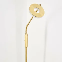 Lampes Dorées-hofstein Lampadaire Gulkana LED Or, 1 lumière