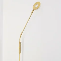 Lampes Dorées-hofstein Lampadaire Gulkana LED Or, 1 lumière