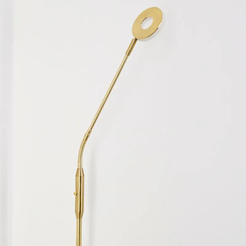 Lampes Dorées-hofstein Lampadaire Gulkana LED Or, 1 lumière