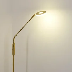 Lampes Dorées-hofstein Lampadaire Gulkana LED Or, 1 lumière