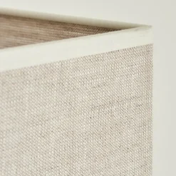 Lampes En Tissu-hofstein Lampadaire Ham Écru, Noir, 1 lumière