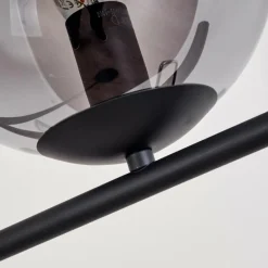 hofstein Lampadaire Hogatza Noir, 1 lumière