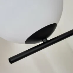 hofstein Lampadaire Hogatza Noir, 1 lumière