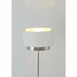 Lampes En Tissu-Luminaires Holländer Lampadaire Holländer ATTIA Argenté, 1 lumière