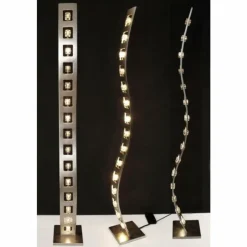 Luminaires Holländer Lampadaire Holländer CUBO Argenté, 15 lumières