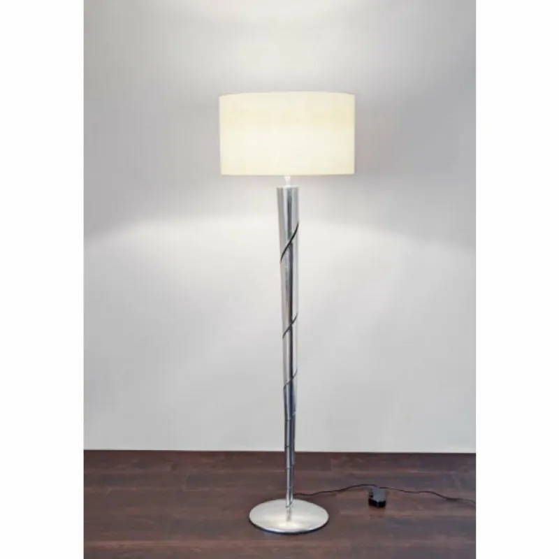 Lampes En Tissu-Luminaires Holländer Lampadaire Holländer INNOVAZIONE Argenté, Blanc, 1 lumière