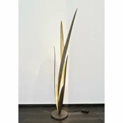 Lampes Dorées-Luminaires Holländer Lampadaire Holländer PALUSTRE Brun, Or, 1 lumière