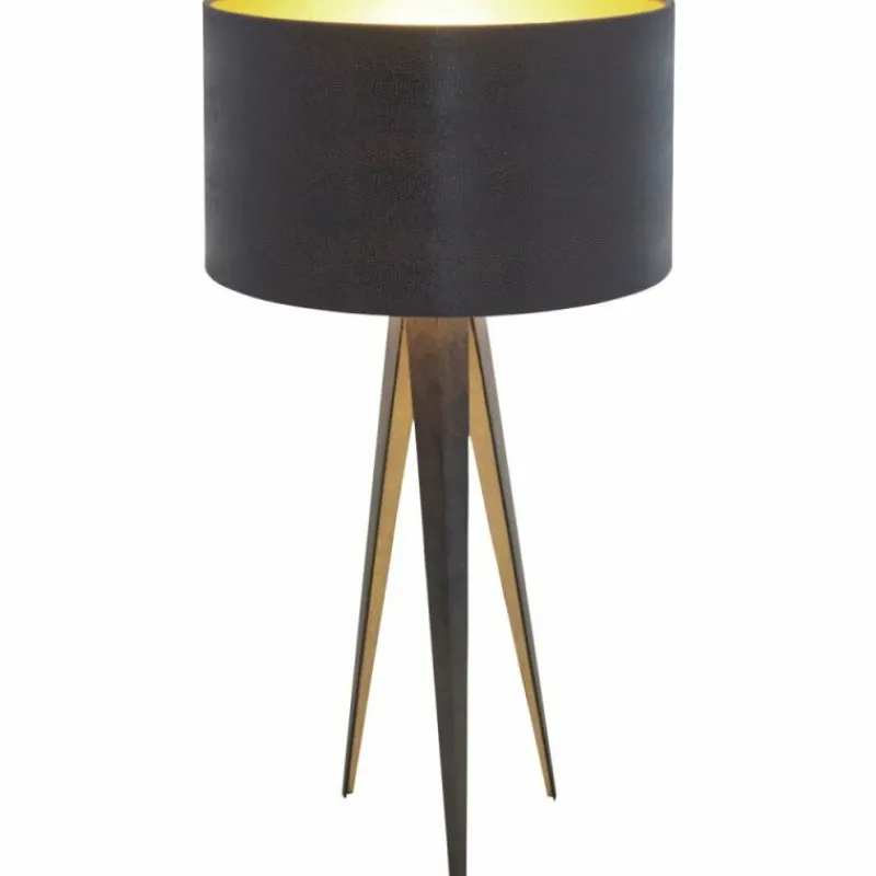 Luminaires Holländer Lampadaire Holländer PETRA Brun, Noir, 1 lumière* Lampadaires Et Lampes Sur Pied