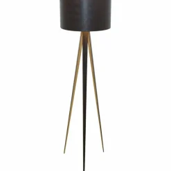 Luminaires Holländer Lampadaire Holländer PETRA Brun, Noir, 1 lumière* Lampadaires Et Lampes Sur Pied