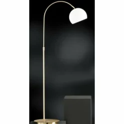 Luminaires Fischer & Honsel Lampadaire Honsel Bow Laiton, 1 lumière